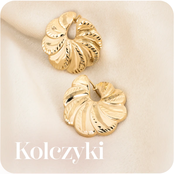 Złote kolczyki - sklep internetowy Coomi